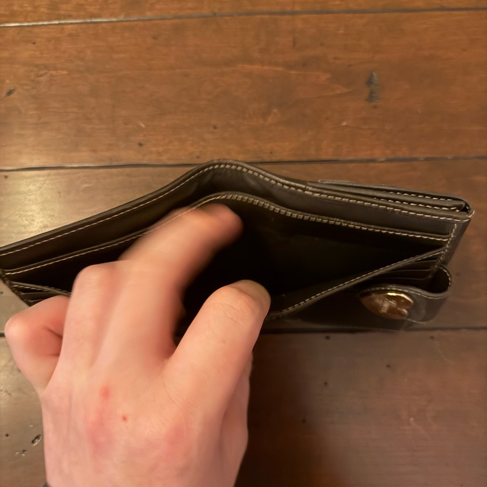 Gucci Brown and Gold Wallet - Picture 5 of 6